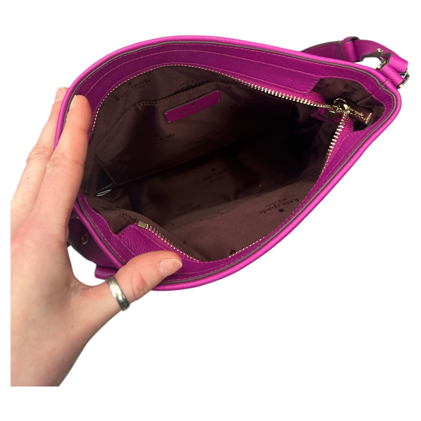 Crossbody Designer By Kate Spade In Pink, Size:Medium