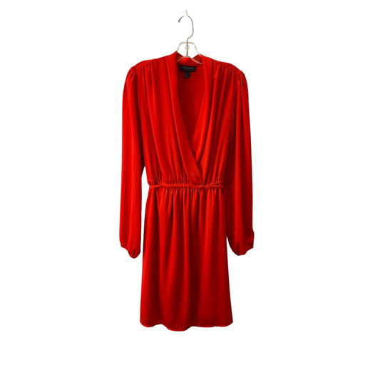 Dress Party Midi By Forever 21 In Red, Size:3