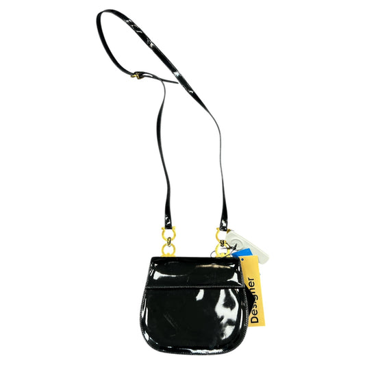 Crossbody Luxury Designer By Ferragamo In Black, Size:Small