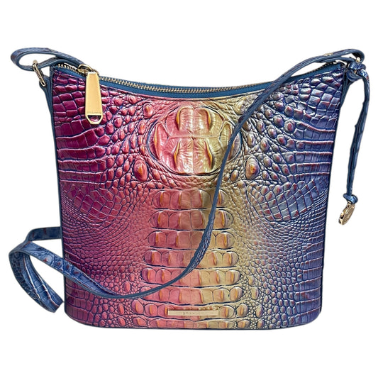 Crossbody Designer By Brahmin In Pink, Size:Medium