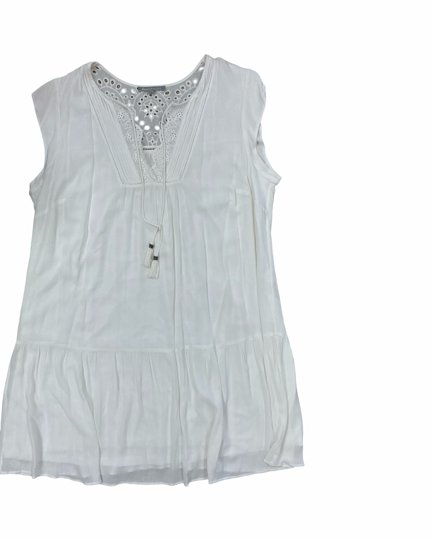 Dress Party Midi By Daniel Rainn In Cream, Size:3
