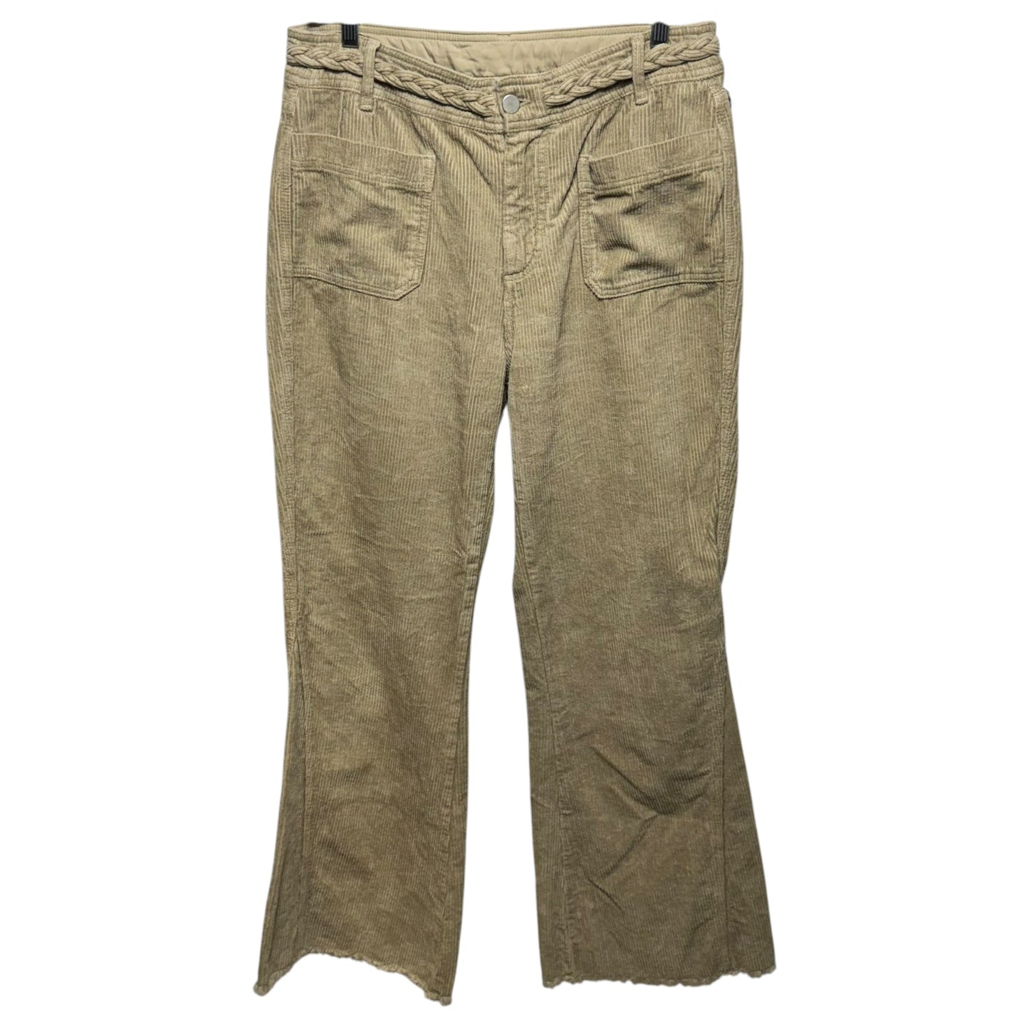 Pants Corduroy By Wrap London In Beige, Size: 10
