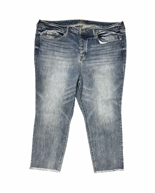 Jeans Straight By Torrid In Blue, Size:22