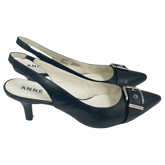 Shoes Heels Kitten By Anne Klein In Black, Size:9.5