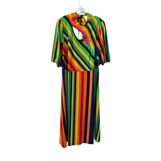 Dress Casual Maxi By Eloquii In Striped Pattern, Size:2X