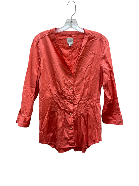 Top Ls By Nic + Zoe In Coral, Size:S