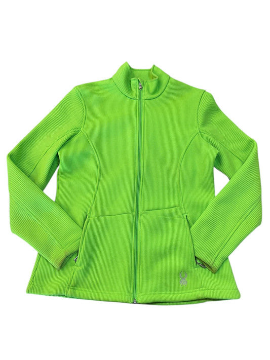 Athletic Jacket By Spyder In Green, Size:Xl