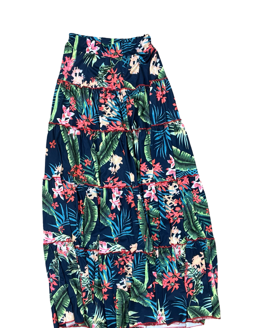 Skirt Maxi By Clothes Mentor In Floral Print, Size:S