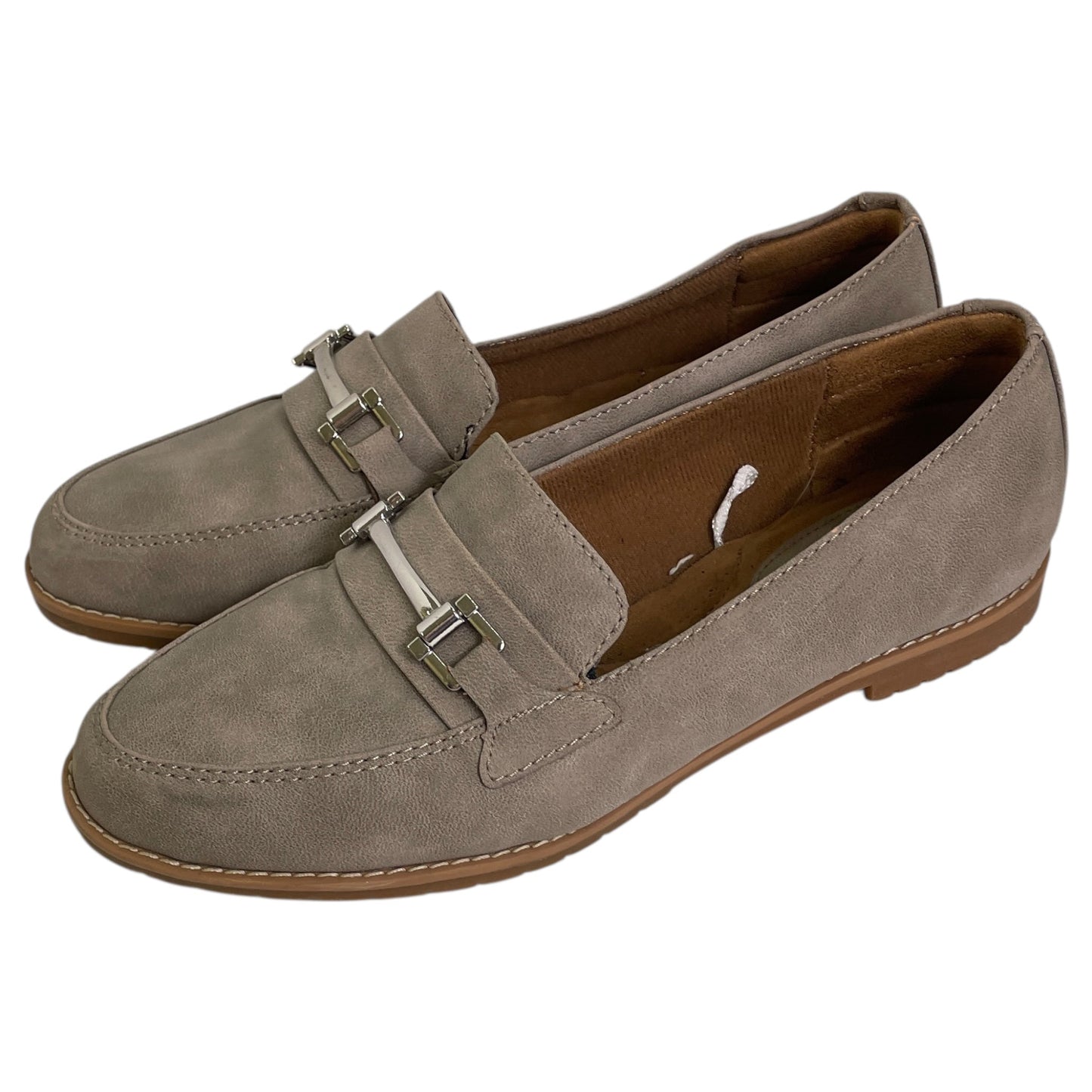 Shoes Flats By Sofft In Taupe, Size:7.5