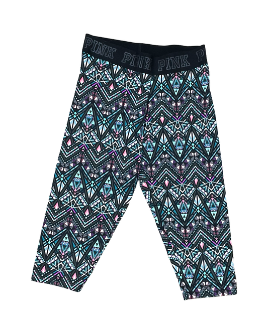 Athletic Capris By Pink In Black, Size:M