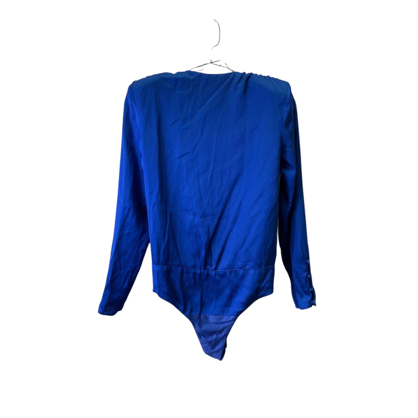 Bodysuit By Zara In Blue, Size:Xs