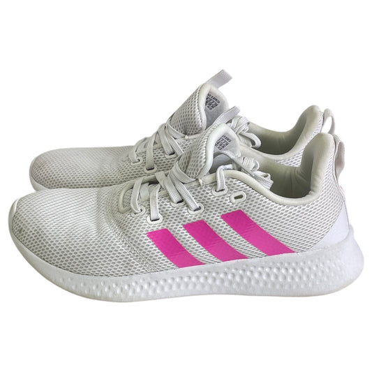 Shoes Athletic By Adidas In White, Size:8