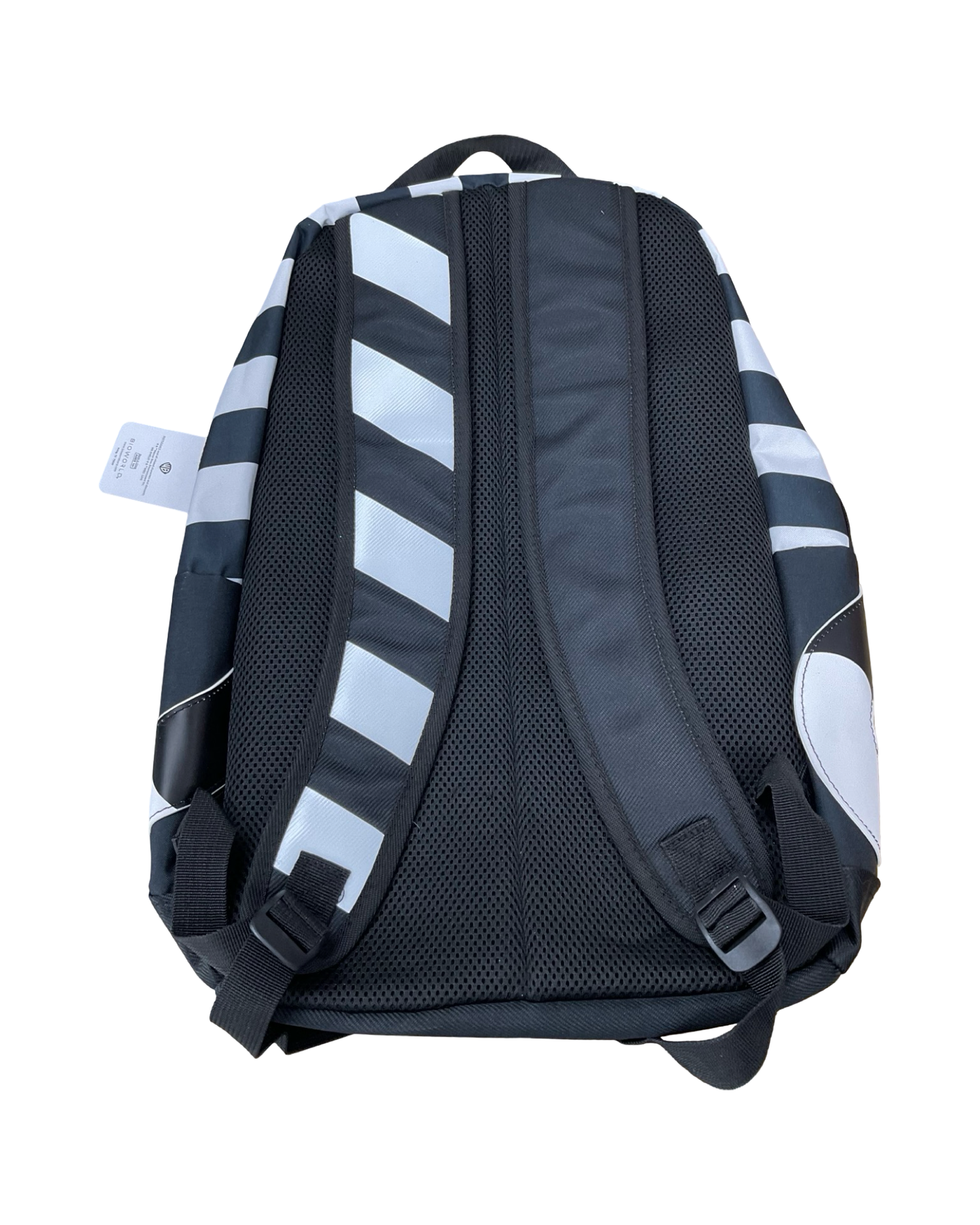 Backpack By Clothes Mentor In Black & White, Size:Large