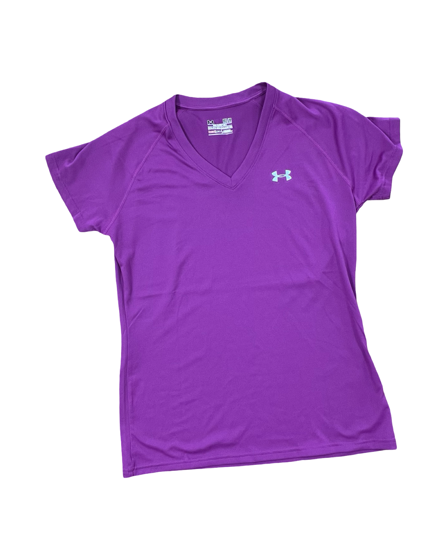 Athletic Top Ss By Under Armour In Purple, Size:M