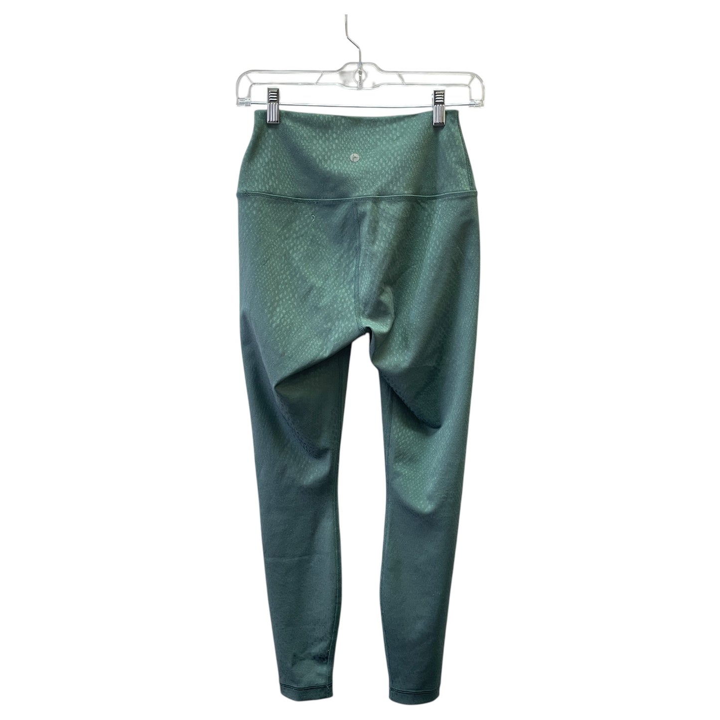 Athletic Leggings By 90 Degrees By Reflex In Green, Size:S