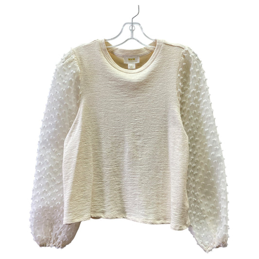 Top Ls By Maeve In Cream, Size:Xs