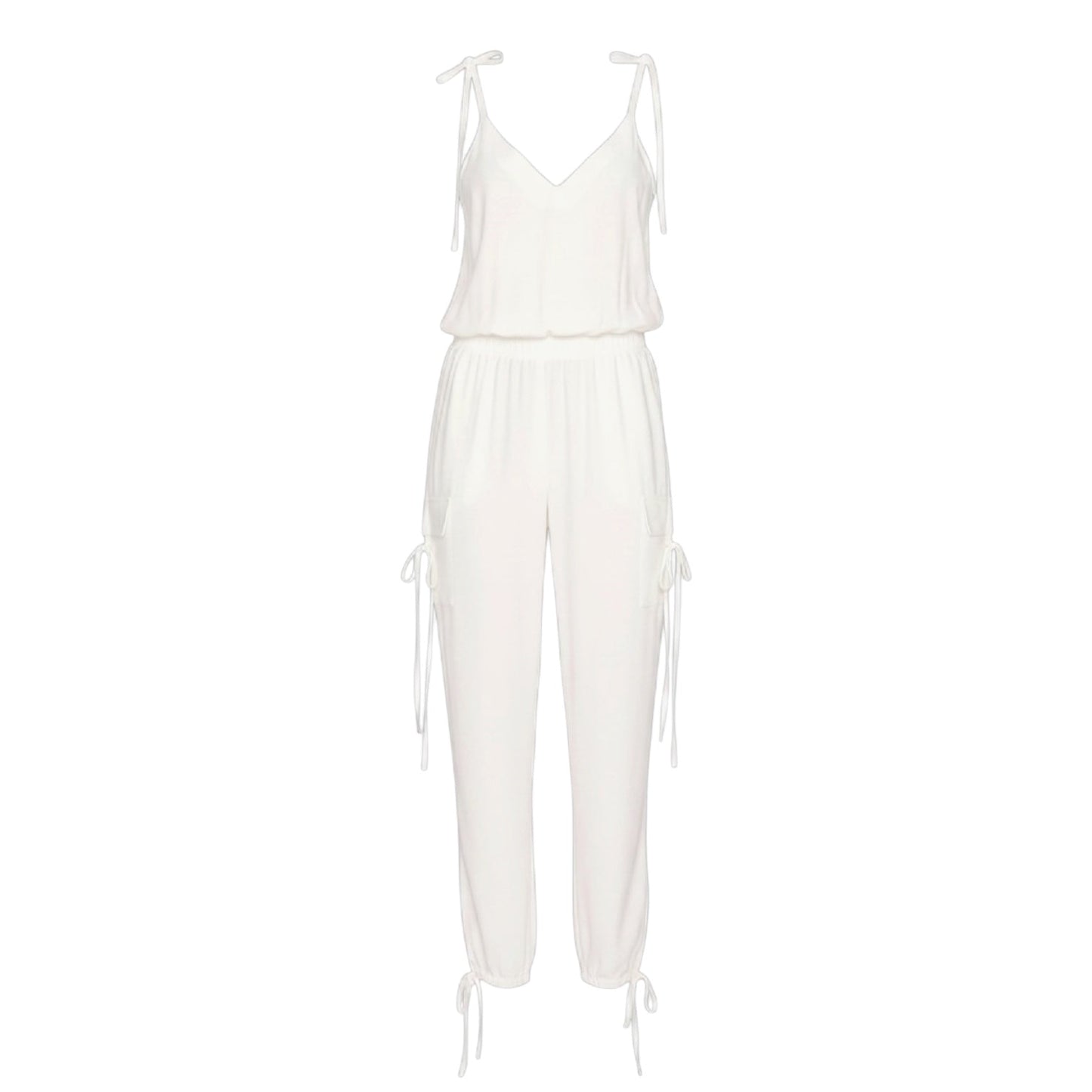Josietta Jumpsuit By Amanda Uprichard In White, Size: L