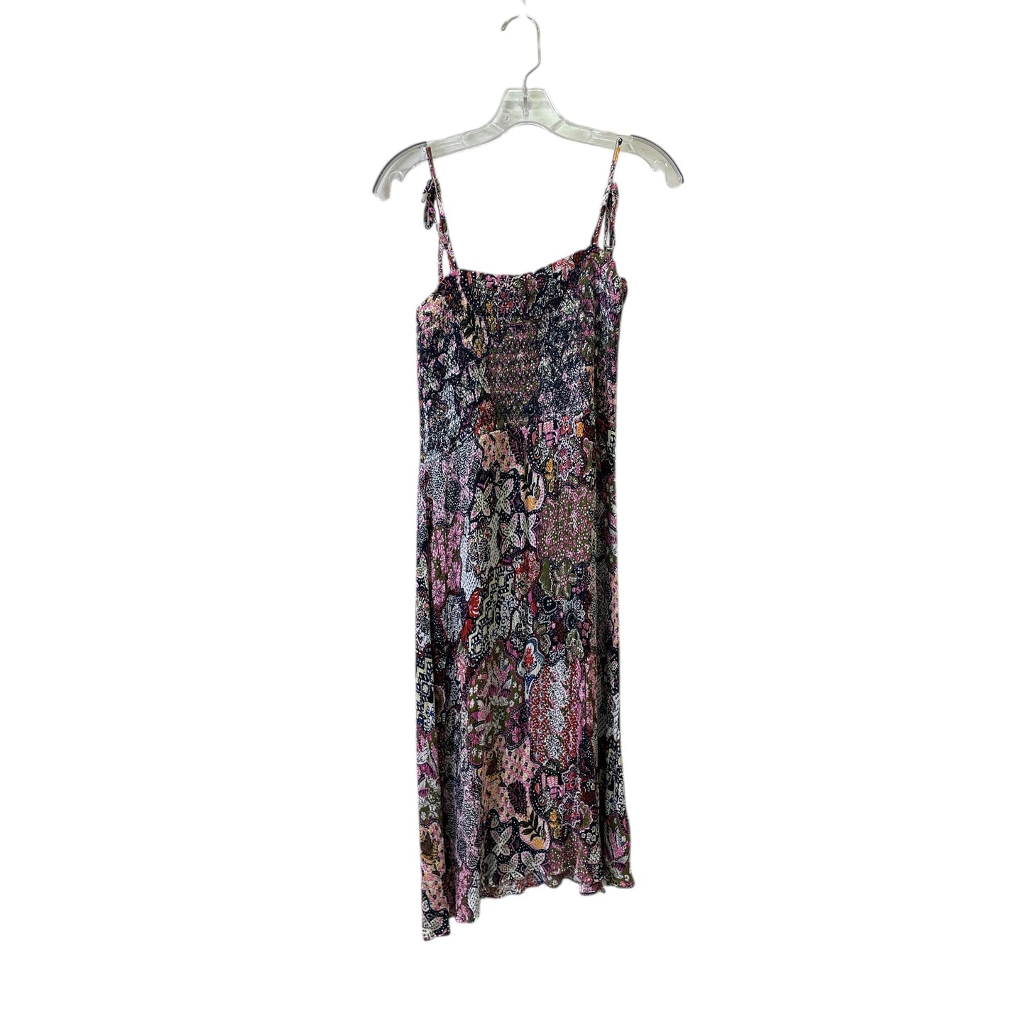 Dress Casual Midi By Loft In Multi, Size:Sp