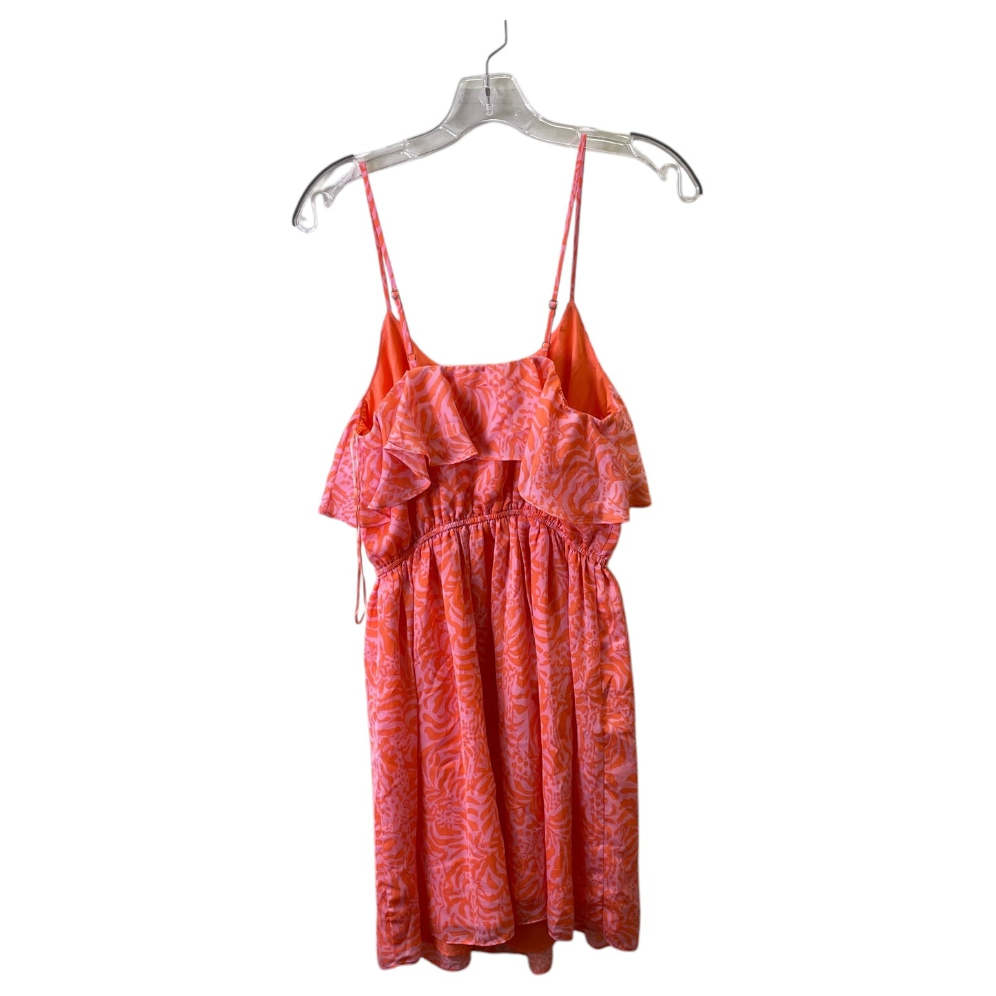 Dress Casual Short By Target-Designer In Orange & Pink, Size:S