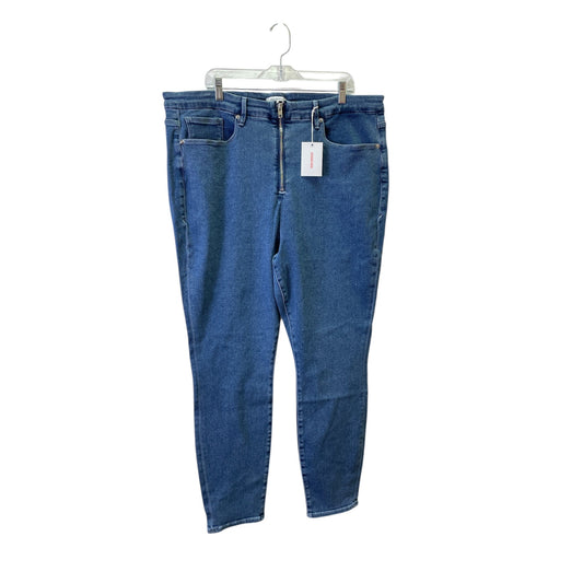 Jeans Boot Cut By Good American In Blue, Size:22