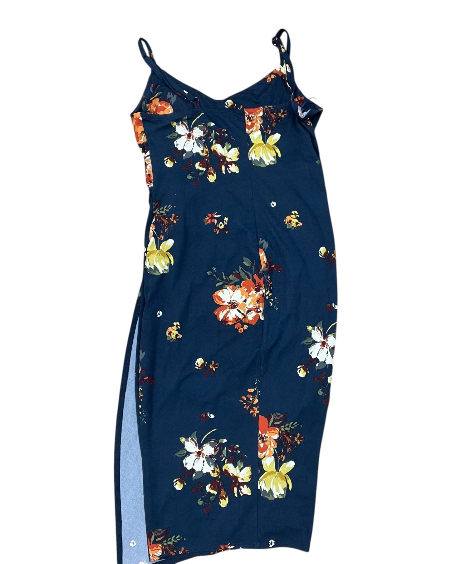 Dress Casual Maxi By Nine Britton In Blue, Size:L