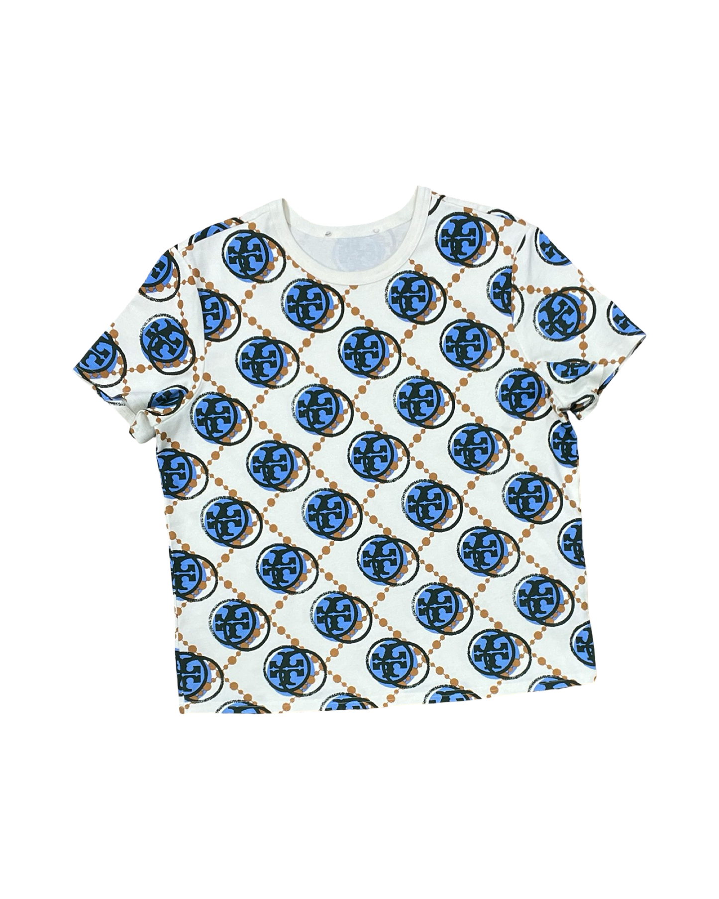Top Ss Designer By Tory Burch In Cream, Size:S