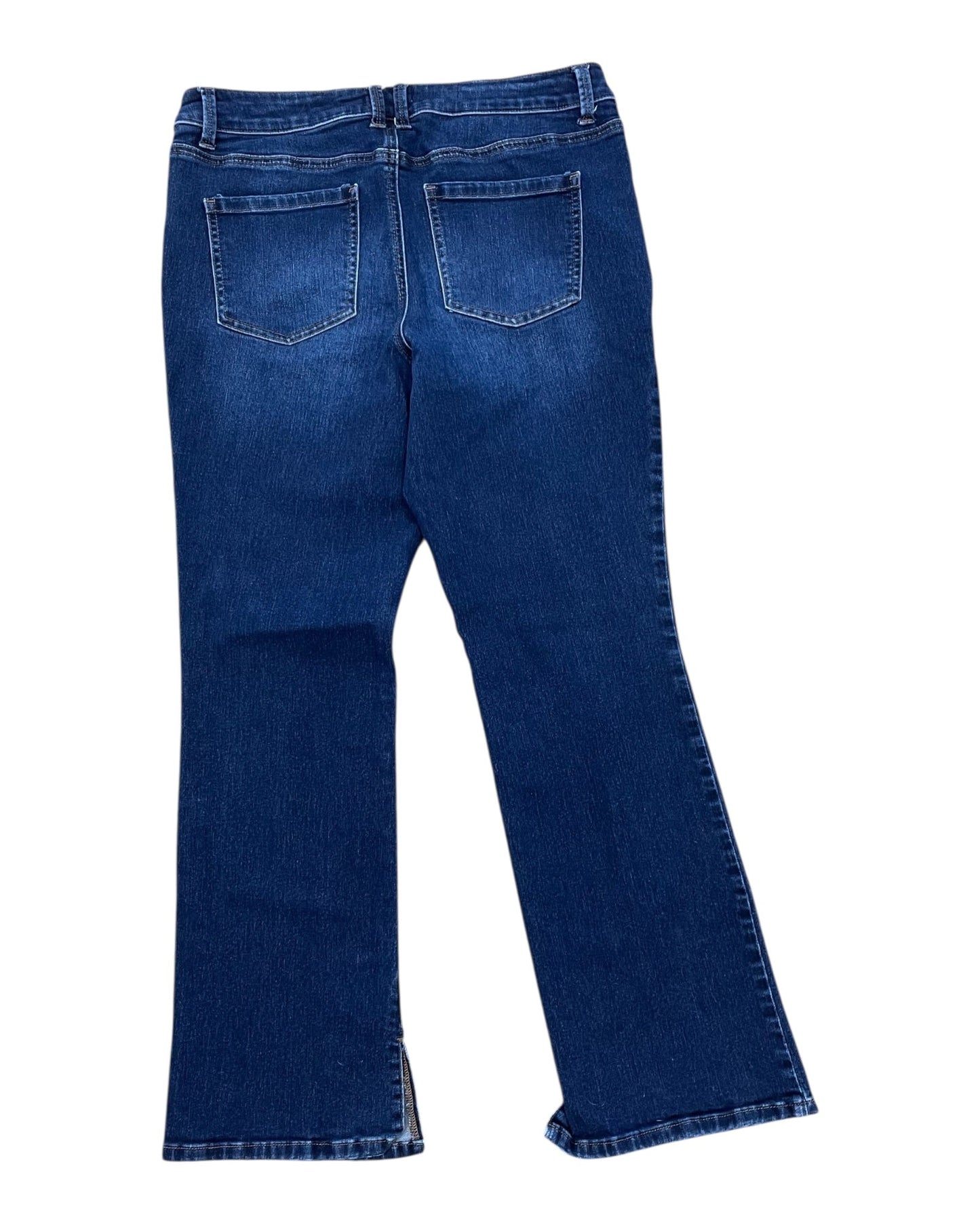 Jeans Skinny By 1822 Denim In Blue Denim, Size:12