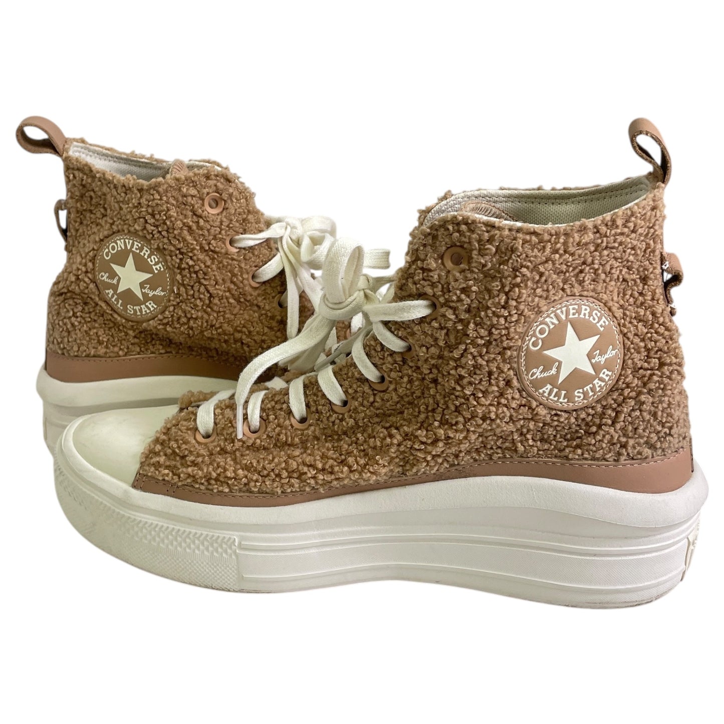 Shoes Sneakers Platform By Converse In Cream, Size:11