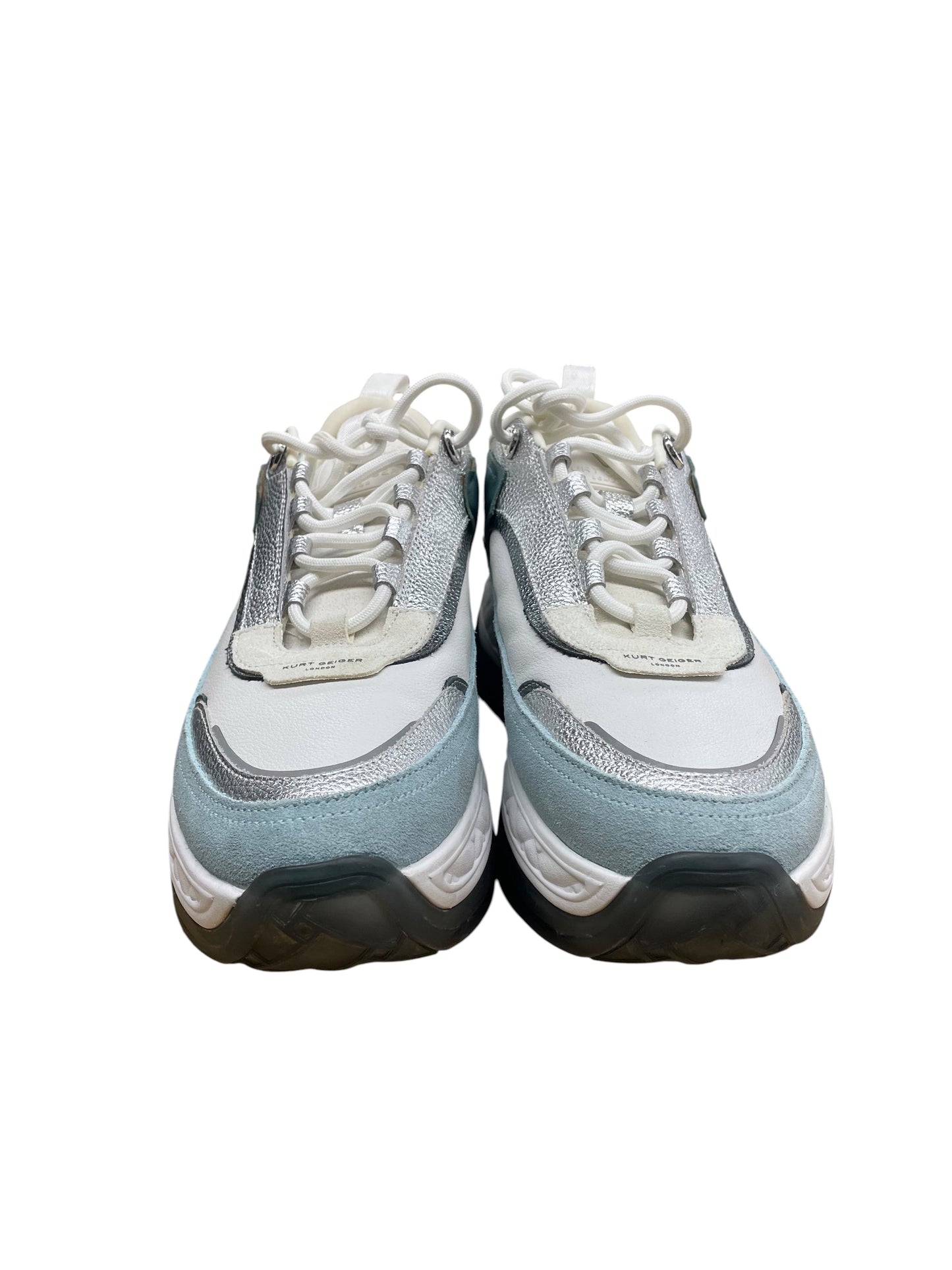 Shoes Sneakers By Kurt Geiger London In Blue & White, Size:10