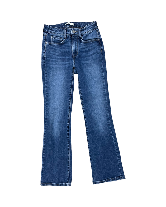 Jeans Boot Cut By Nine West In Blue Denim, Size:2