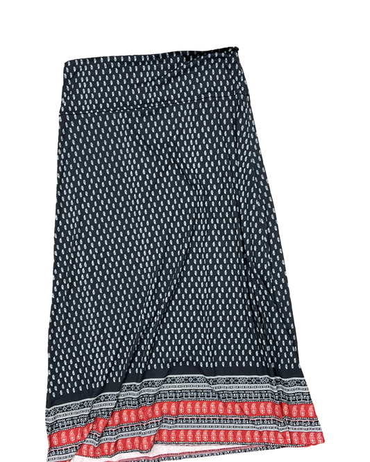 Skirt Maxi By Clothes Mentor In Black, Size:3X