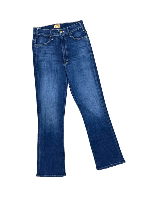 Jeans Straight By Moth In Blue Denim, Size:4