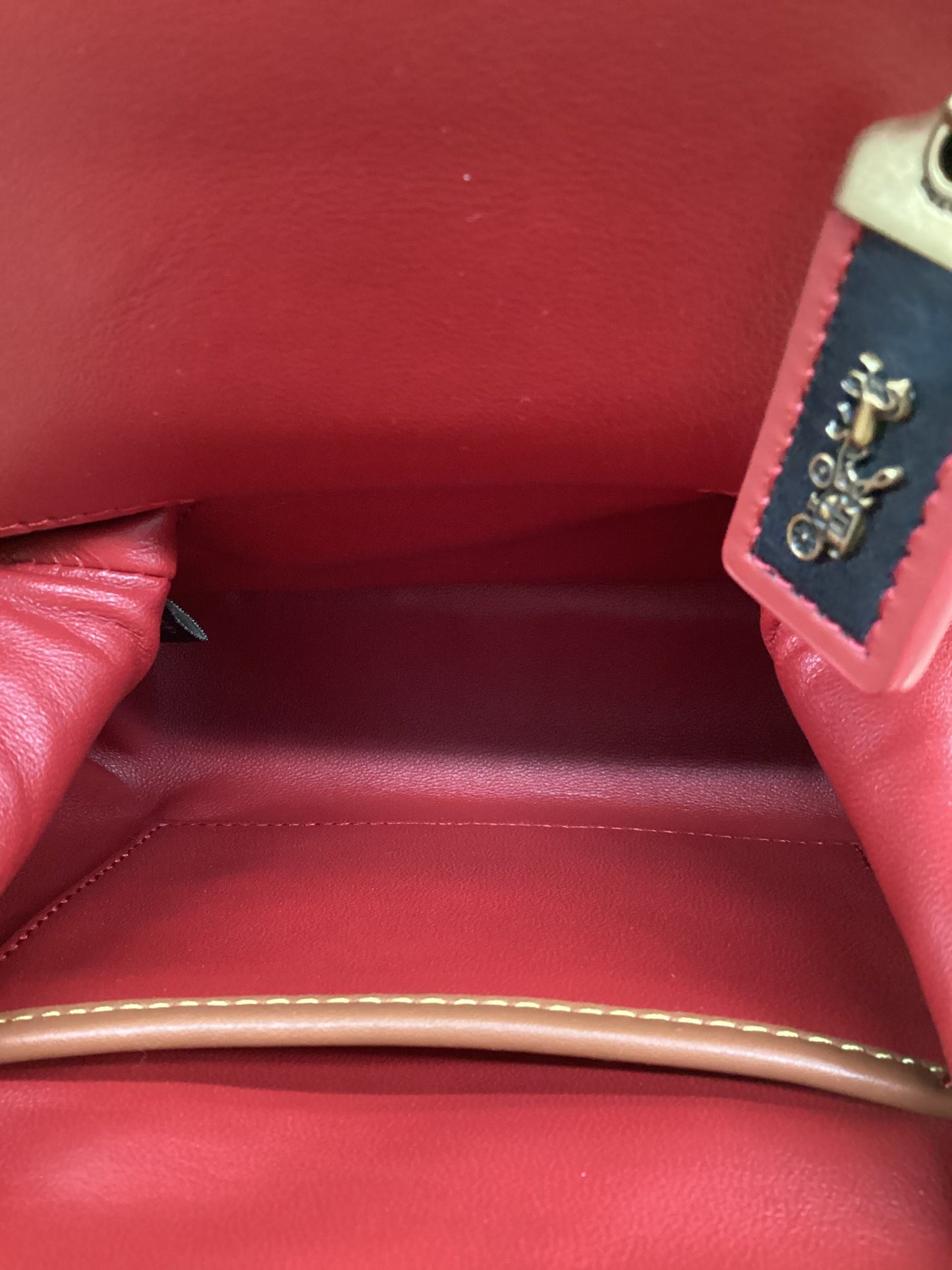 Handbag Designer By Coach In Black, Size:Small