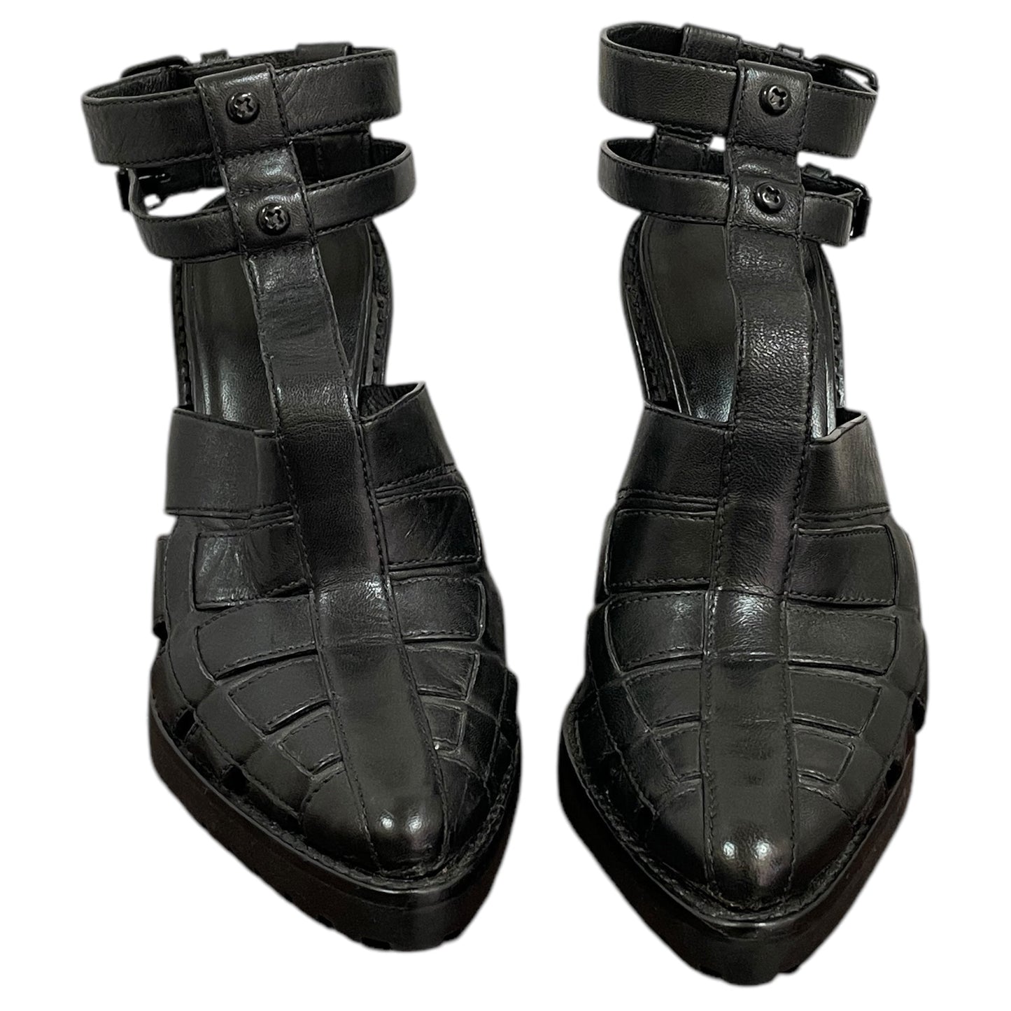 Shoes Luxury Designer By Alexander Wang In Black, Size:7.5