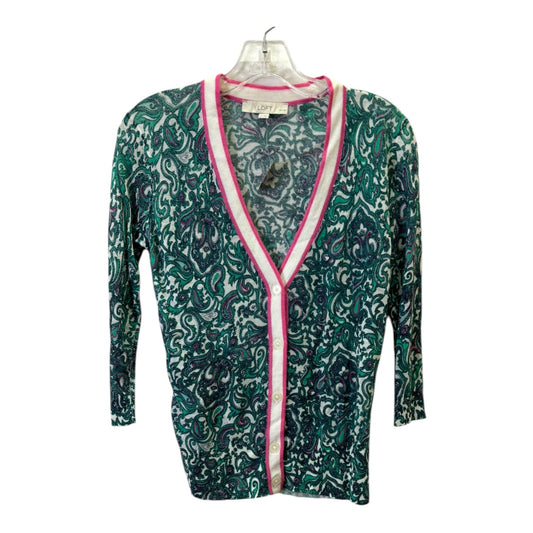 Sweater By Loft In Green, Size:8