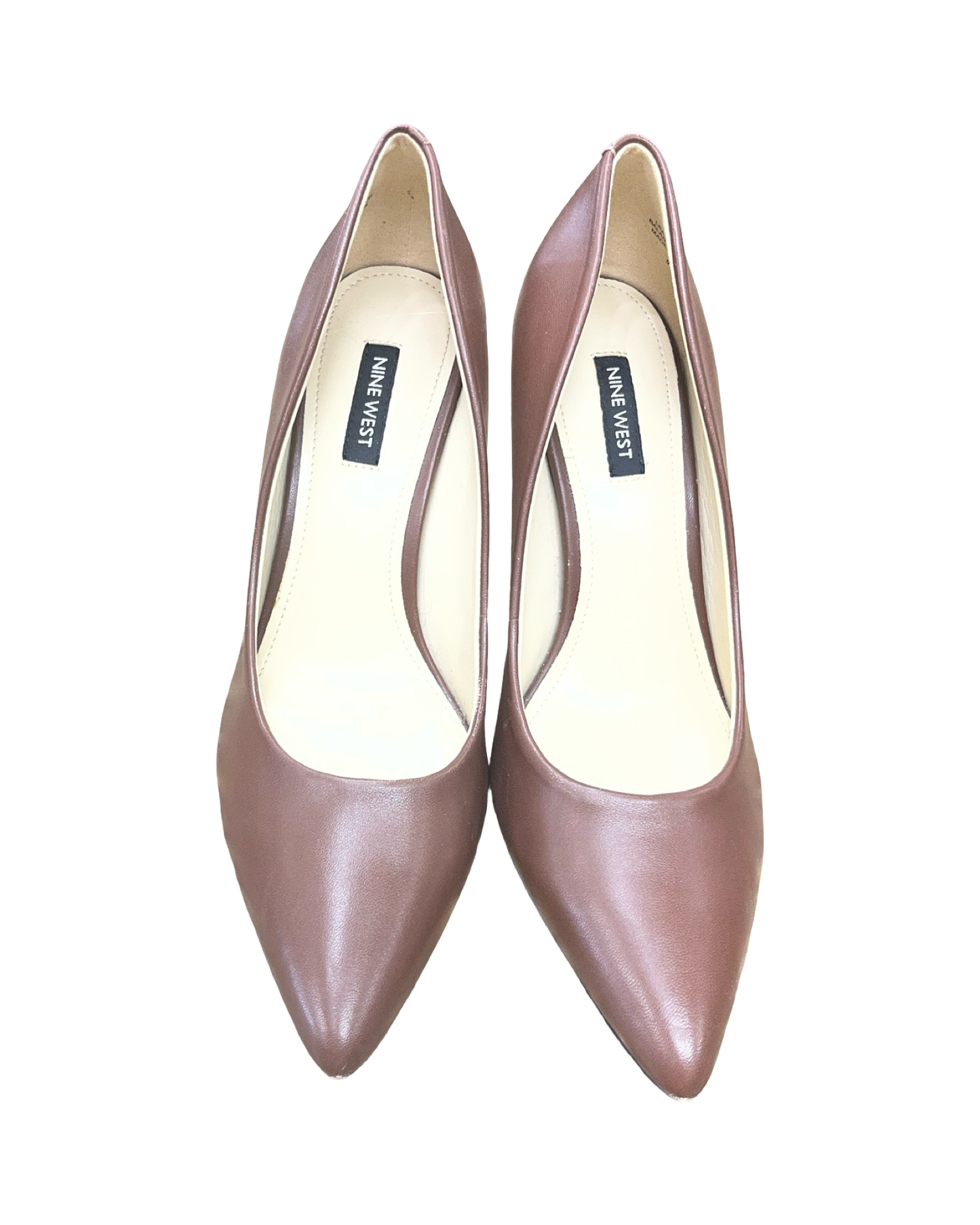 Shoes Heels Stiletto By Nine West In Brown, Size:8.5
