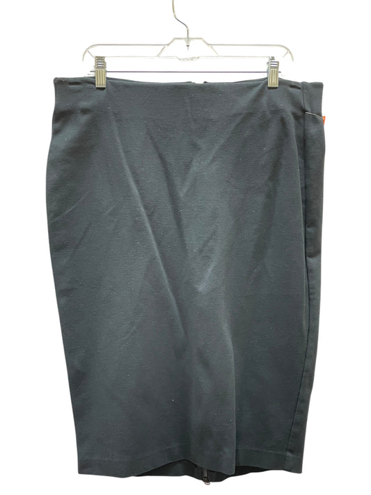 Skirt Midi By Lane Bryant In Blue, Size:16