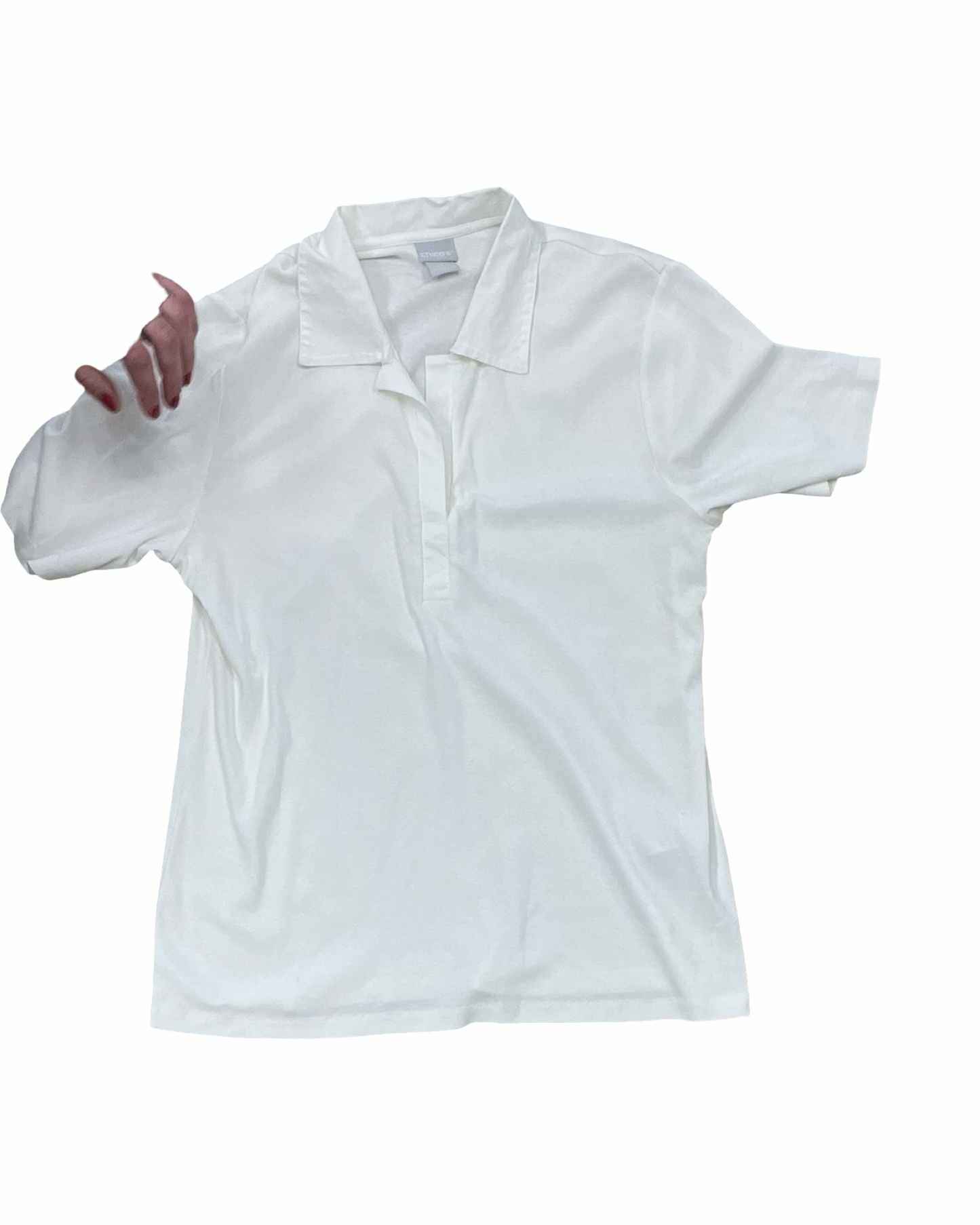 Top Ss By Chicos In White, Size:L