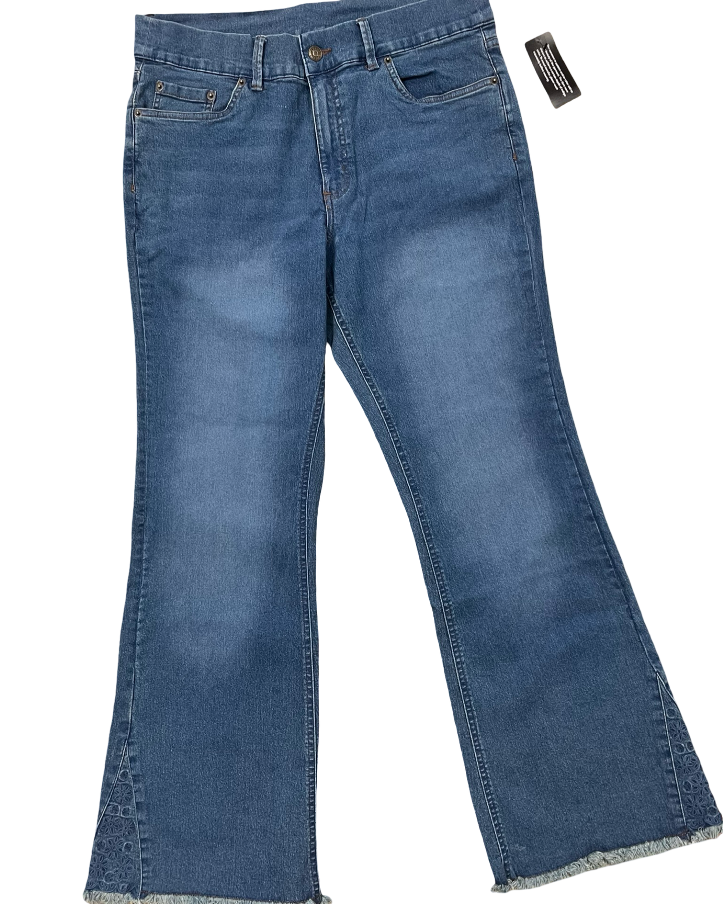 Jeans Boot Cut By Clothes Mentor In Blue Denim, Size:14