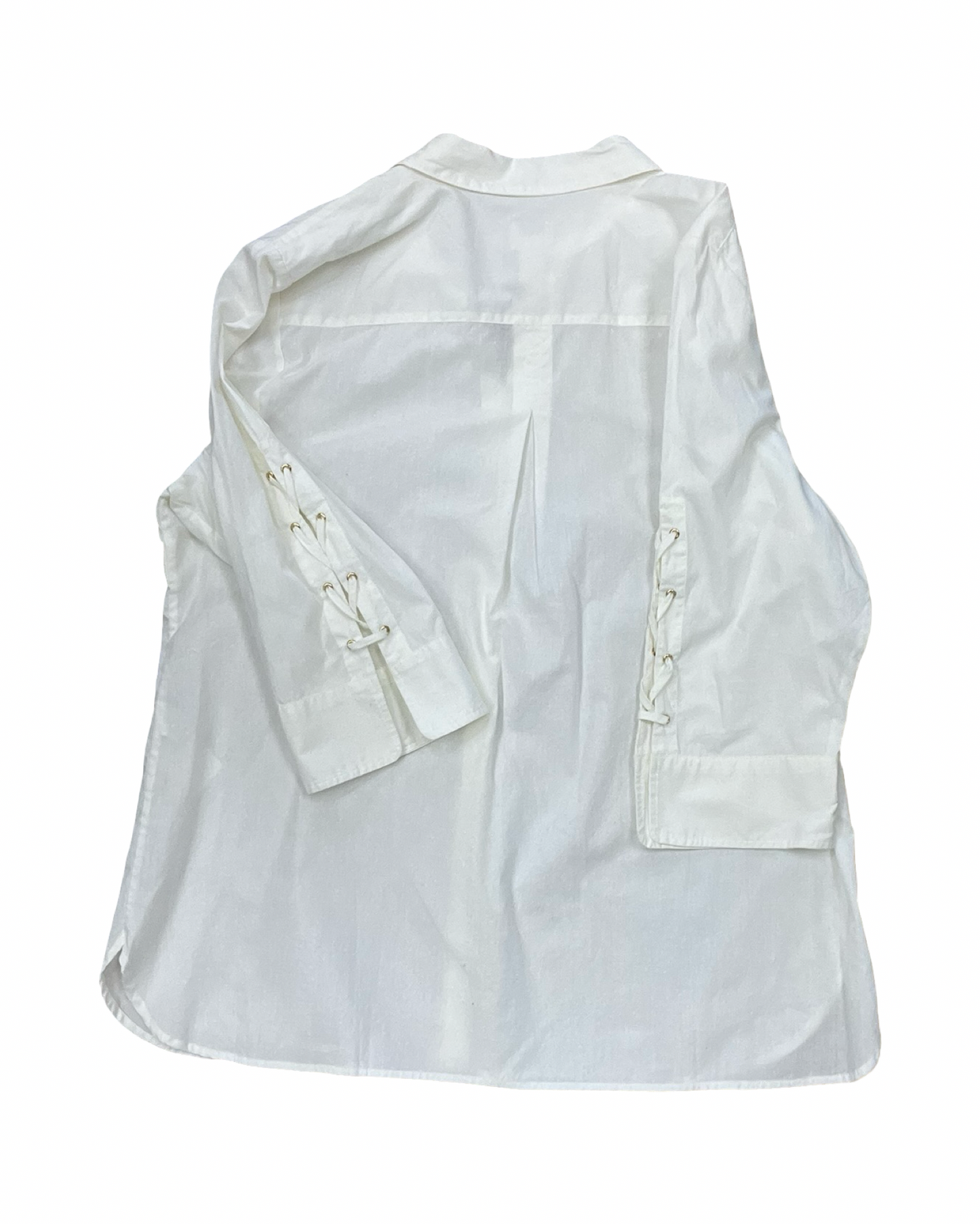 Blouse Ls By Chicos In White, Size:L