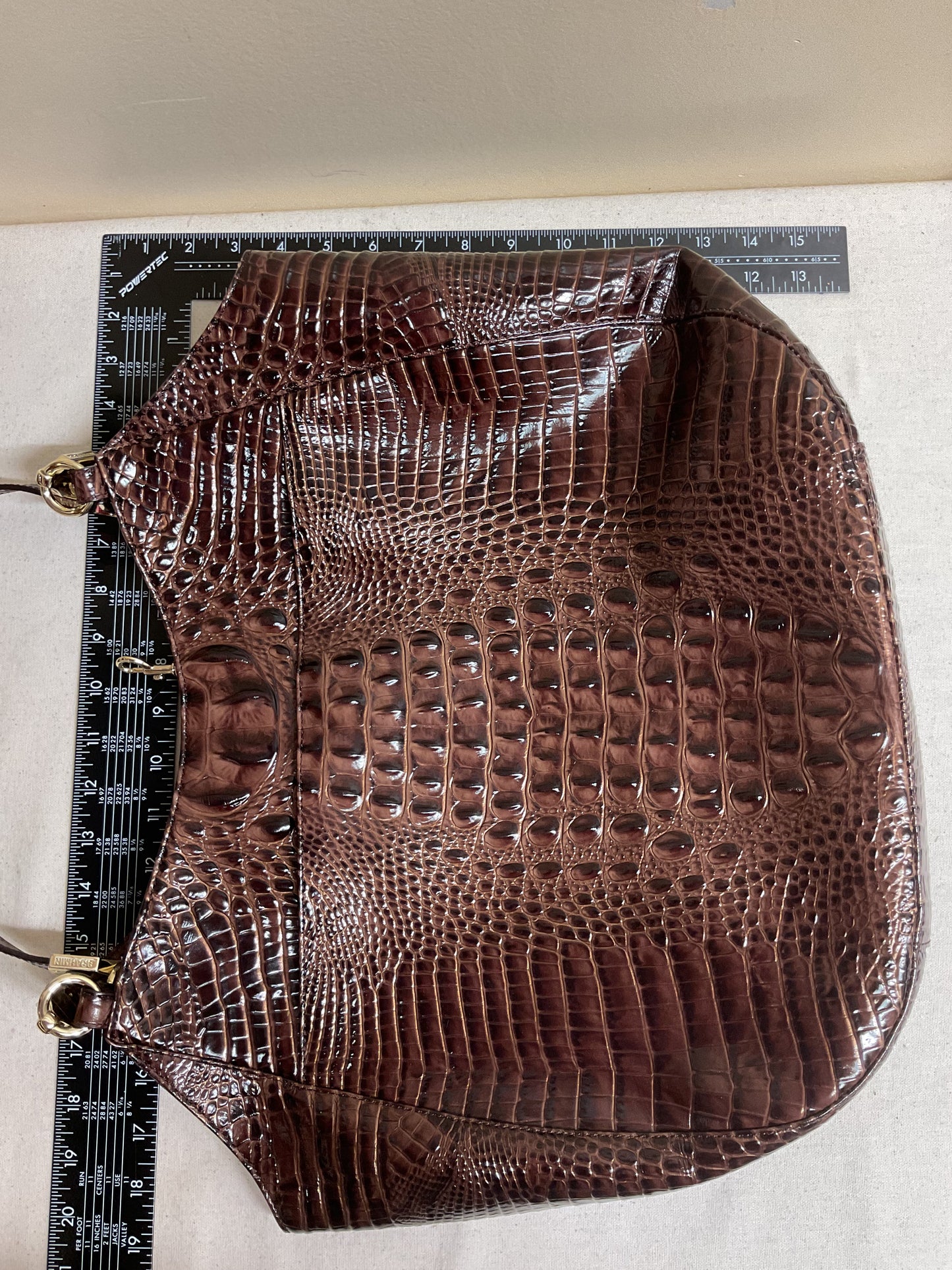 Handbag Designer By Brahmin, Size: Large