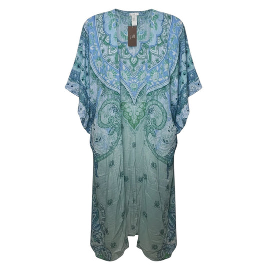 Kimono By J. Jill In Blue & Green, Size: S-L