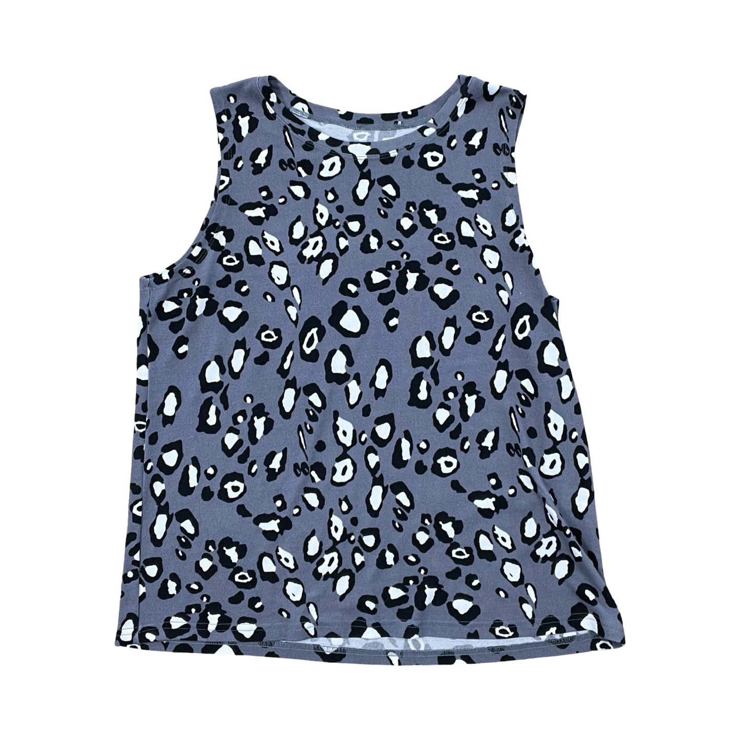 Top Sleeveless By Clothes Mentor In Grey, Size:Xl