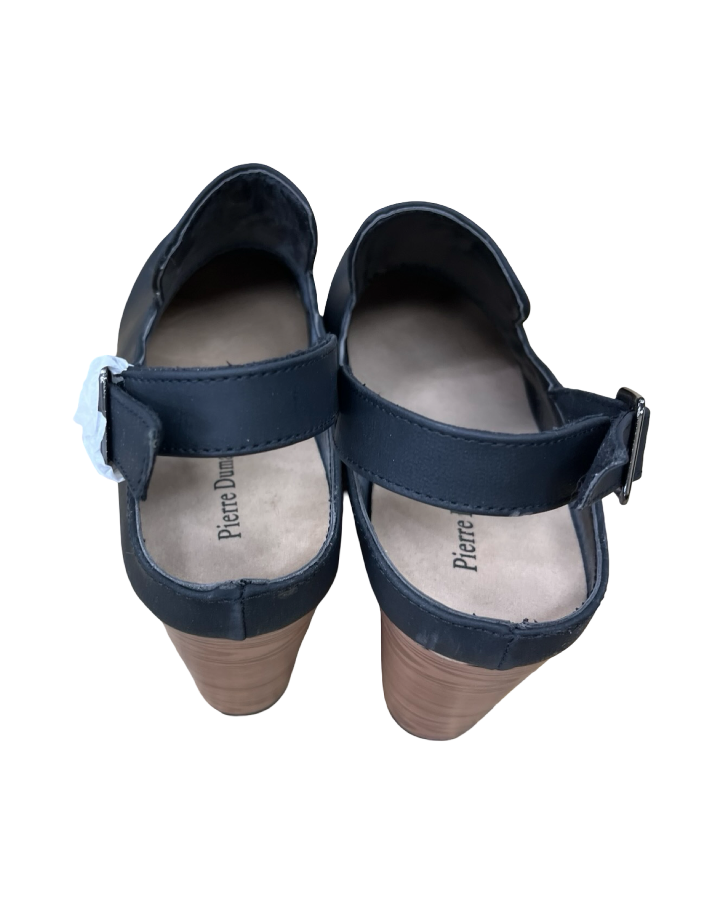 Shoes Heels Block By Pierre Dumas In Black, Size:9