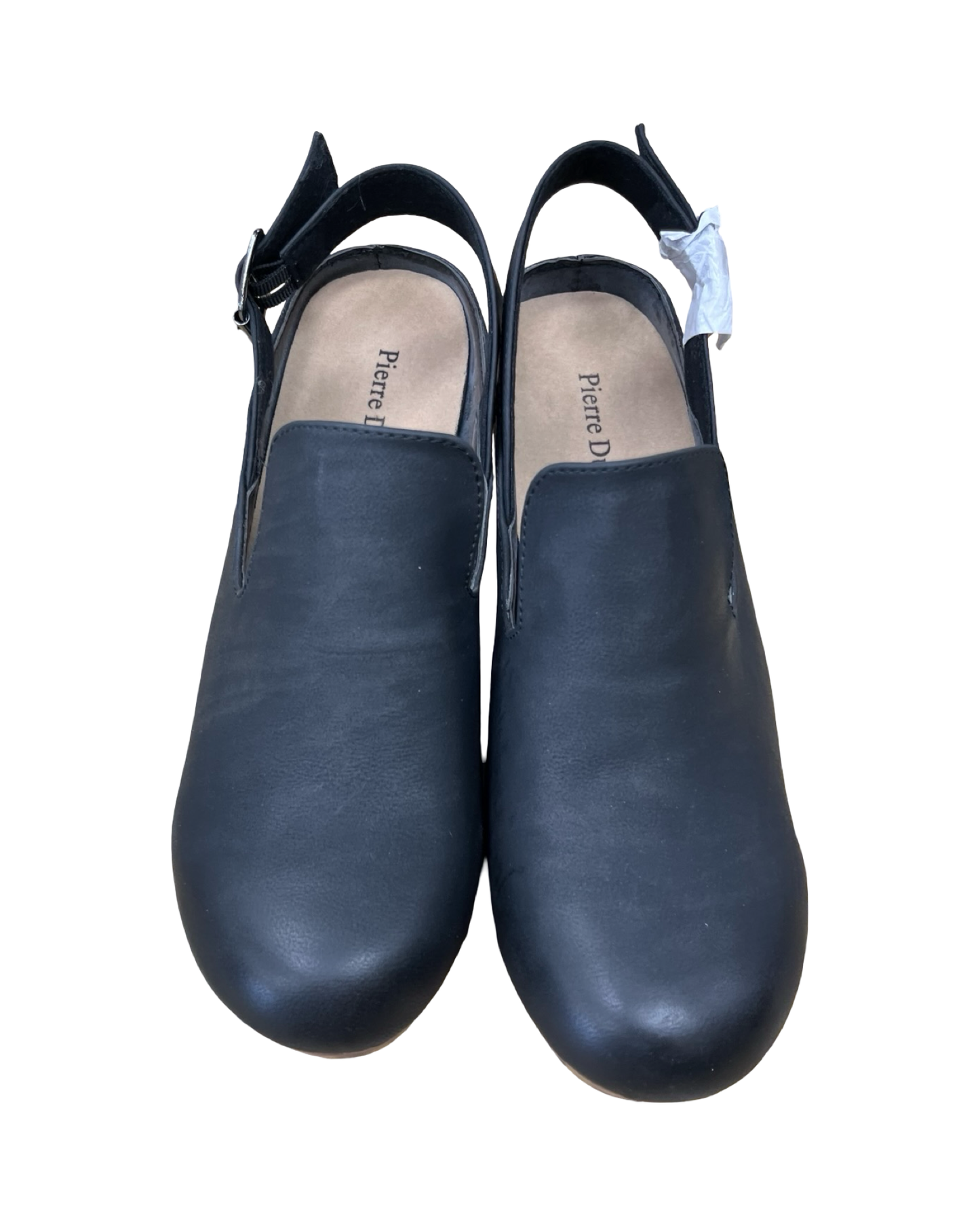 Shoes Heels Block By Pierre Dumas In Black, Size:9