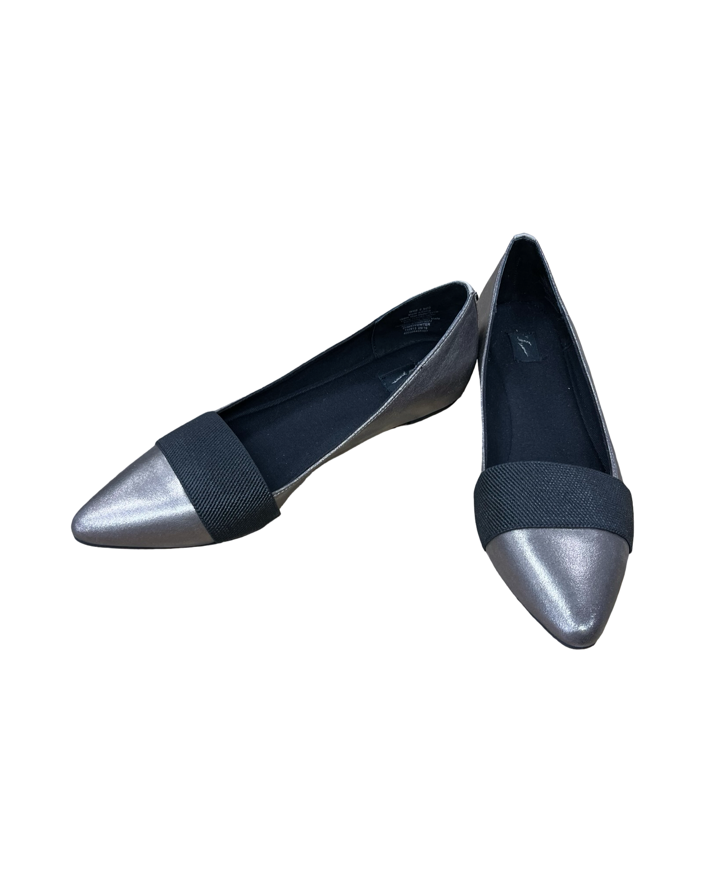 Shoes Flats By Simply Vera In Silver, Size:9