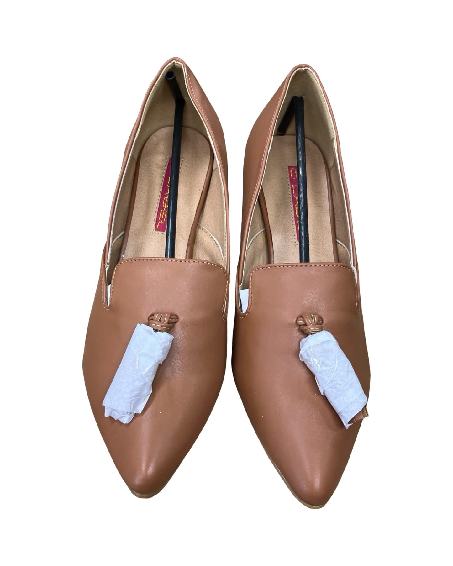Shoes Heels Kitten By Clothes Mentor In Copper, Size:9