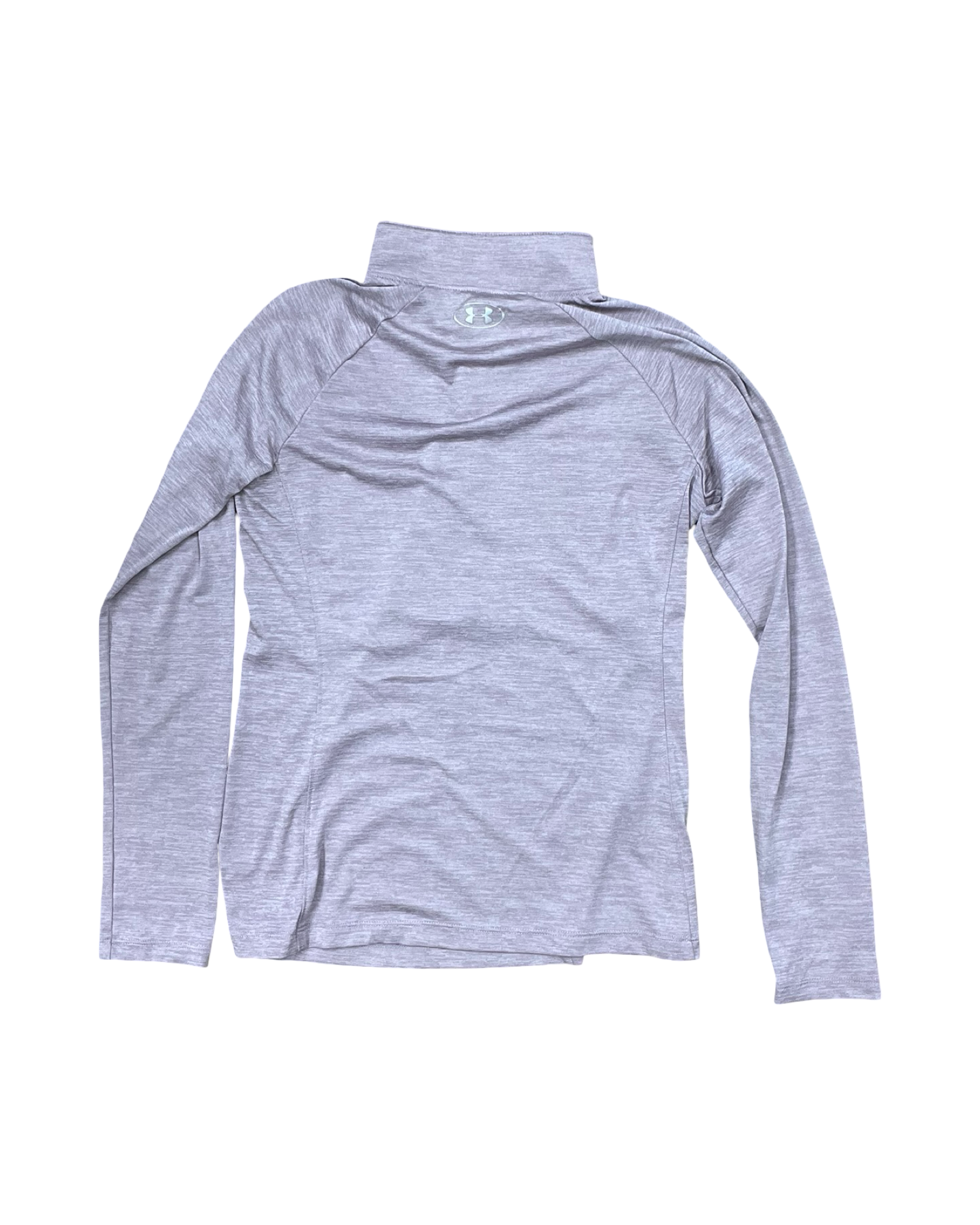 Athletic Top Ls Collar By Under Armour In Purple, Size:S