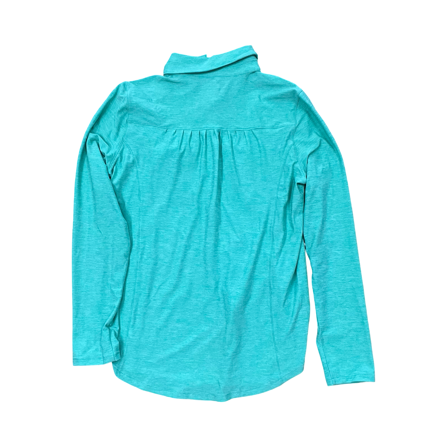 Blouse Ls By Duluth Trading In Green, Size:Xs