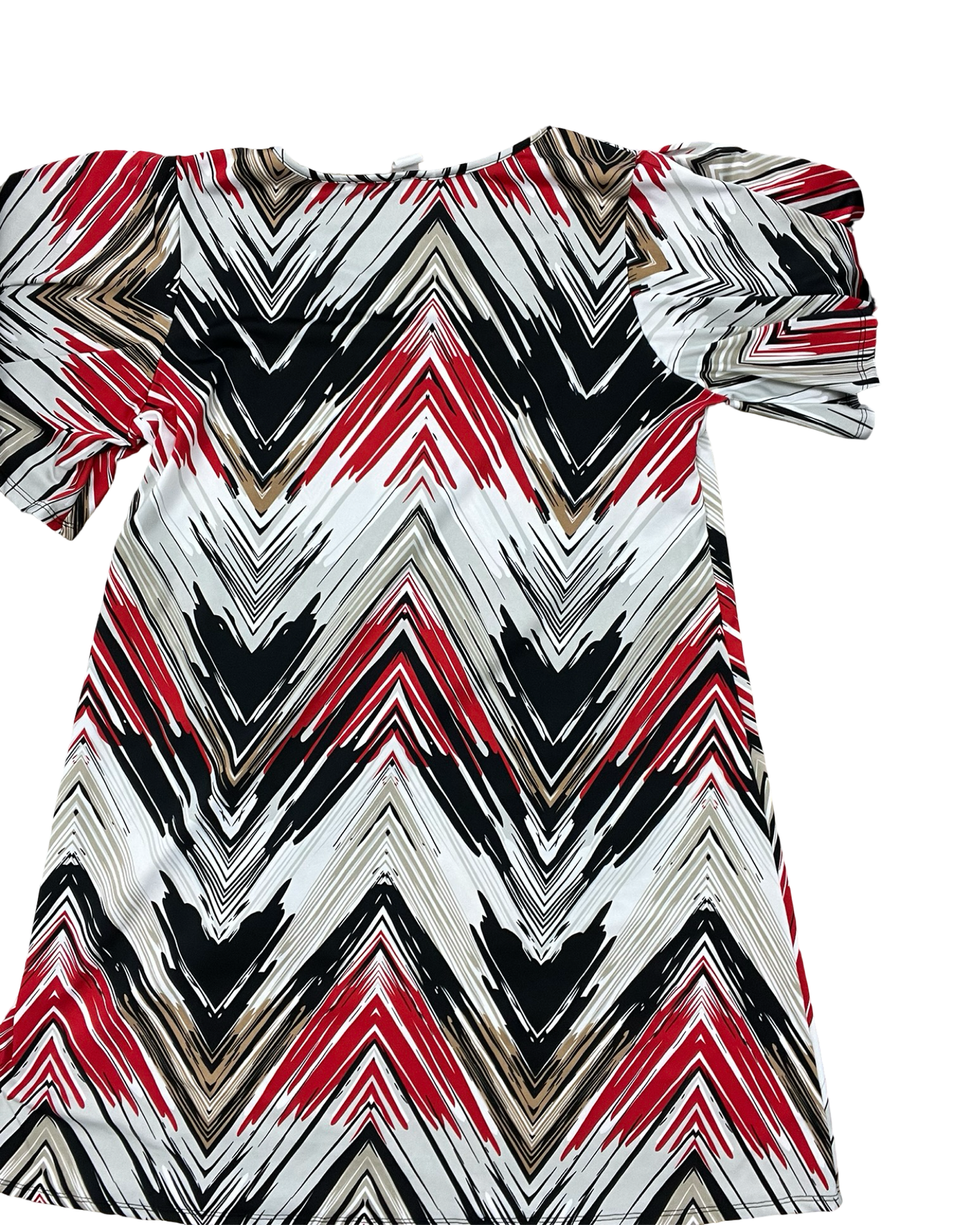 Dress Casual Midi By Clothes Mentor In Black & Silver, Size:2X